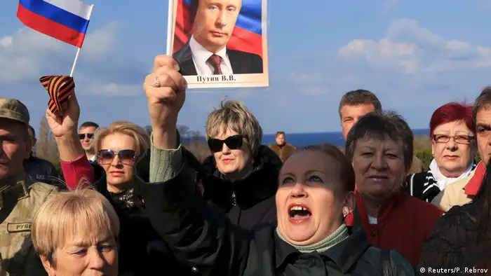 Autonome Republik Krim Feier zum 3. Jahrestag der Krim in Sevastopol (Reuters/P. Rebrov)