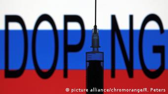 Symbolbild zum Doping Skandal im russischen Sport