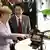 Ангела Меркель и Синдзо Абэ на открытии CeBIT