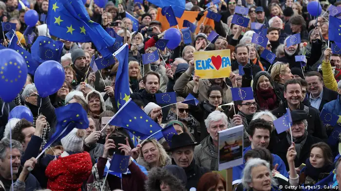 Митинг движения Pulse of Europe