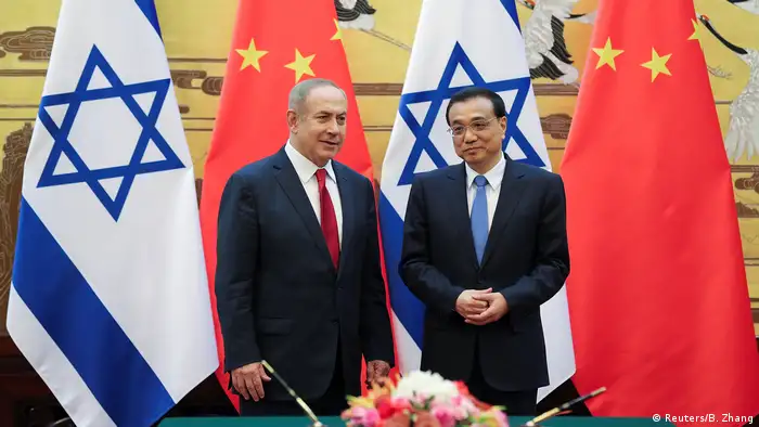 China Benjamin Netanjah in Beijing