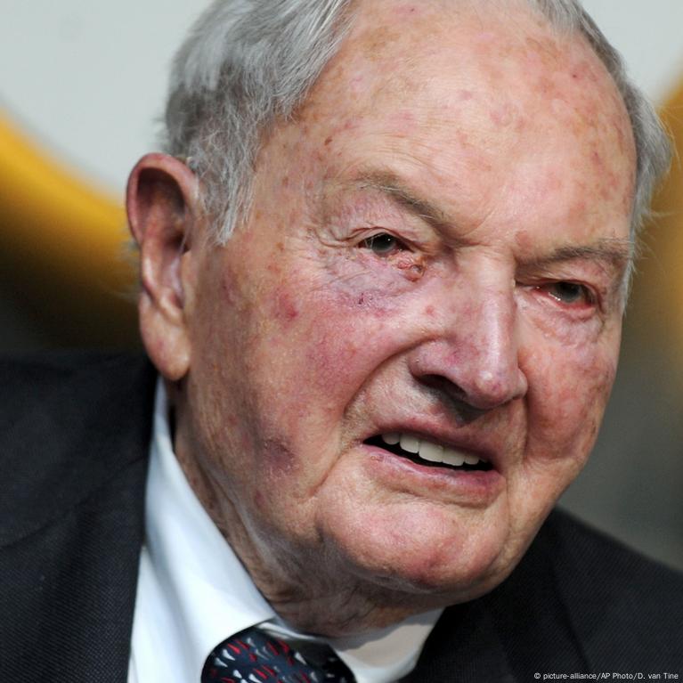 Morre aos 101 anos David Rockefeller – DW – 20/03/2017