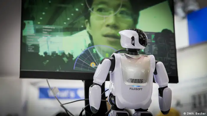 Cebit 2017 – Roboter von Fuji-Works (DW/A. Becker)