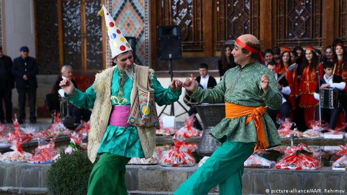 Aserbaidschan Nouruz Neujahrsfest in Baku (picture-alliance/AA/R. Rehimov)