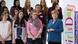 Angela Merkel and young students at a Girls' Day event in 2015 to promote women and girls in STEM (science, technology, engineering, and mathematics) fields Angela Merkel and young students at a Girls' Day event in 2015 to promote women and girls in STEM (science, technology, engineering, and mathematics) fields