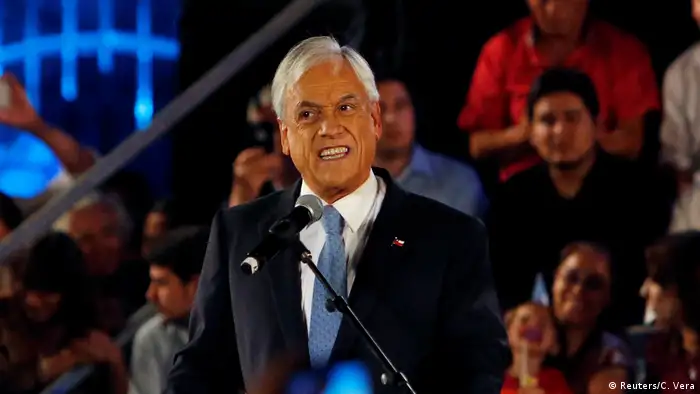 Chile Wahlkampf Sebastián Piñera (Reuters/C. Vera)