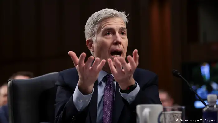 Washington Senatsanhörung Neil Gorsuch Supreme-Court Richter (Getty Images/D. Angerer)