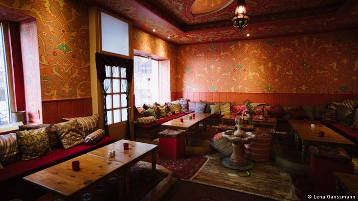 Gastraum des iranischen Restaurants Saray in Berlin (Foto: Lena Ganssmann)