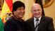 Bolivien Evo Morales und Rainer Bomba in La Paz Bolivien Evo Morales und Rainer Bomba in La Paz
