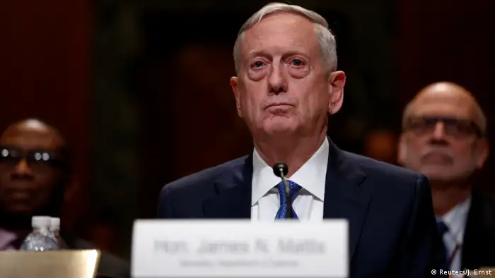 USA James Mattis vor dem Senat in Washington (Reuters/J. Ernst)