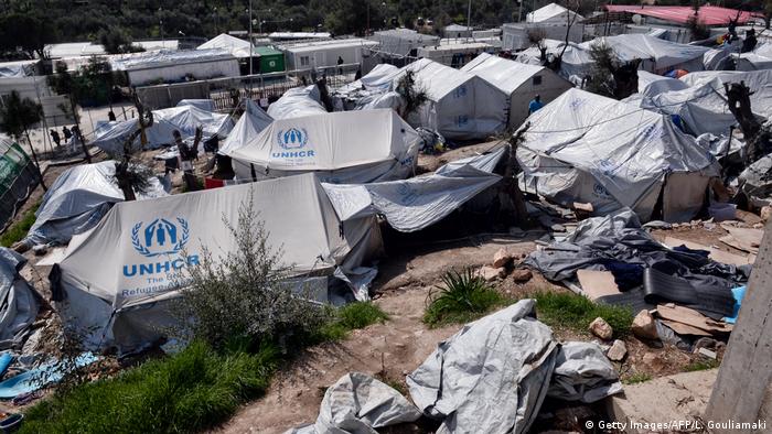 Griechenland Flüchtlingslager Moria auf Lesbos