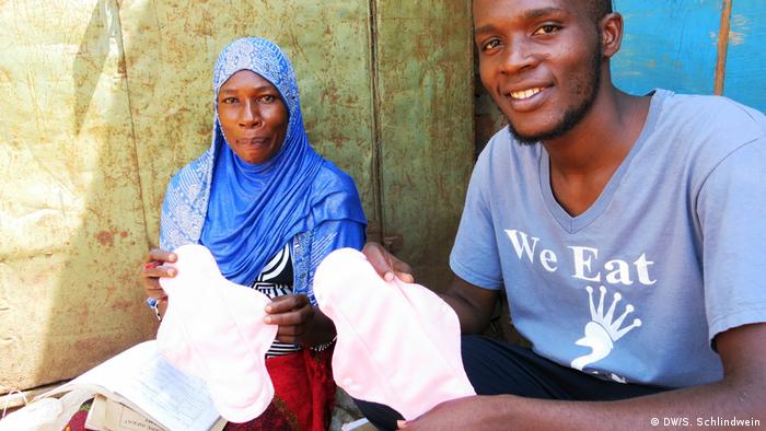 School principal Sarah Nakabira and Sadat Nduhira 