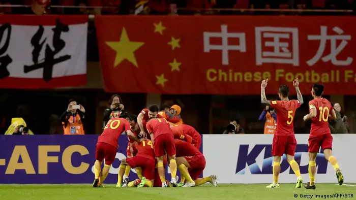 China Fußball WM Qualifikation China - Südkorea