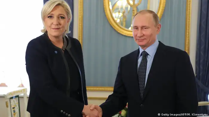 Russland | Marine Le Pen bei Putin