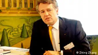 Jörg Wuttke, president of the European Chamber of Commerce in China