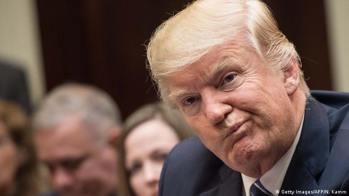 USA Washington - Donald Trump bei treffen zu Health Care (Getty Images/AFP/N. Kamm)