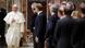 Vatikanstadt - Papst Franziskus empfängt EU Vertreter Vatikanstadt - Papst Franziskus empfängt EU Vertreter
