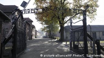 Polen Auschwitz Eingang Konzentrationslager