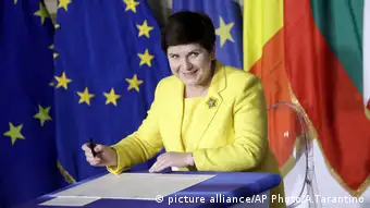 Italien EU Gipfel Beata Szydto