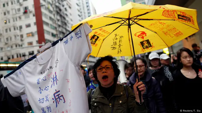 Hongkong Demonstration Wahlen (Reuters/T. Siu)