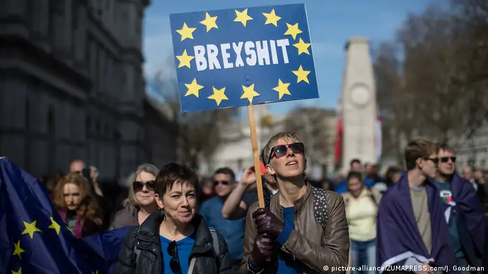 UK Kundgebung 'Unite for Europe' (picture-alliance/ZUMAPRESS.com/J. Goodman)