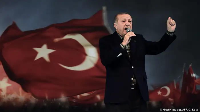 Türkei Istanbul Rede Erdogan (Getty Images/AFP/O. Kose)