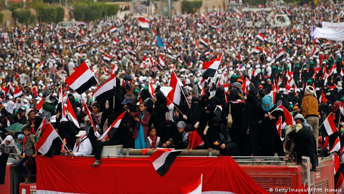 Jemen Huthi Demonstration (Getty Images/AFP/M. Huwais)
