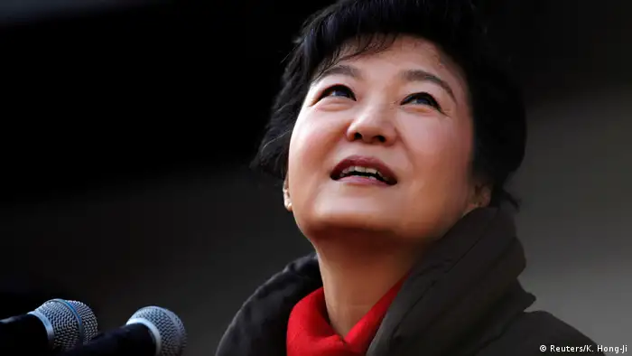 Südkorea - ehemalige Präsidentin Park Geun-hye (Reuters/K. Hong-Ji)