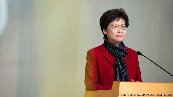 Hong Kong Wahlen - Carrie Lam