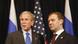 George W. Bush und Dimitri Medwedw in Lima, Quelle: AP George W. Bush und Dimitri Medwedw in Lima, Quelle: AP