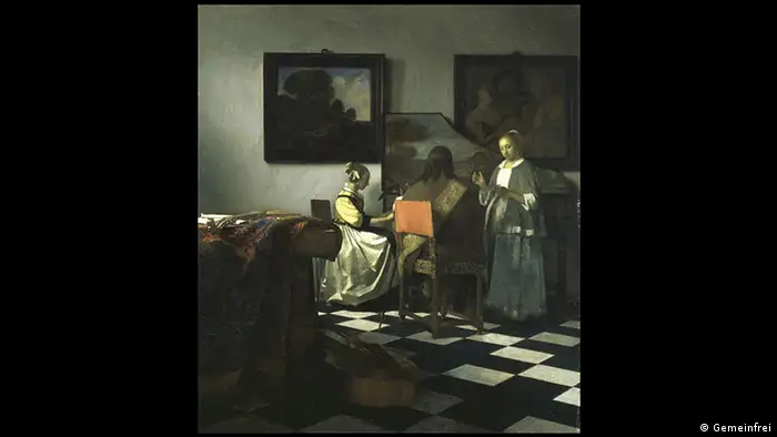 Johannes Vermeer, Konzert (Gemeinfrei)