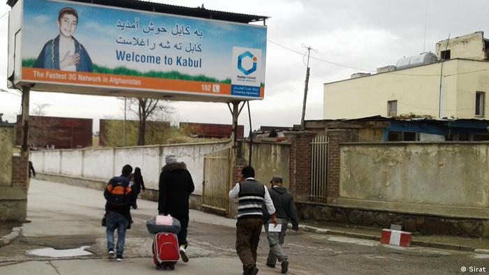 Afghanistan aus Deutschland angeschobene Flüchtlinge in Kabul