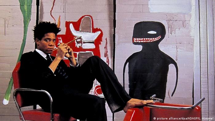 USA Künstler Jean-Michel Basquiat (1960-1988) (picture alliance/dpa/ADAGP/L. Himmel)