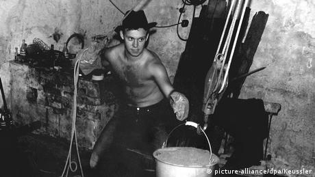 Строительство Туннеля 57 в 1964 году