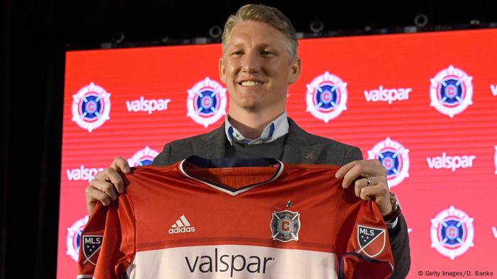USA Präsentation von Bastian Schweinsteiger bei Chicago Fire (Getty Images/D. Banks)