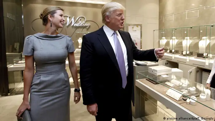 Ivanka und Donald Trump zur Eröffnung der Trump Towers Mall in Istanbul