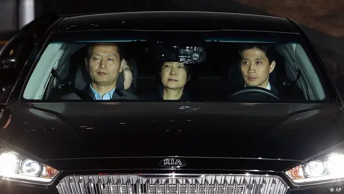 Südkorea | Ex-Präsidentin Park muss in Haft