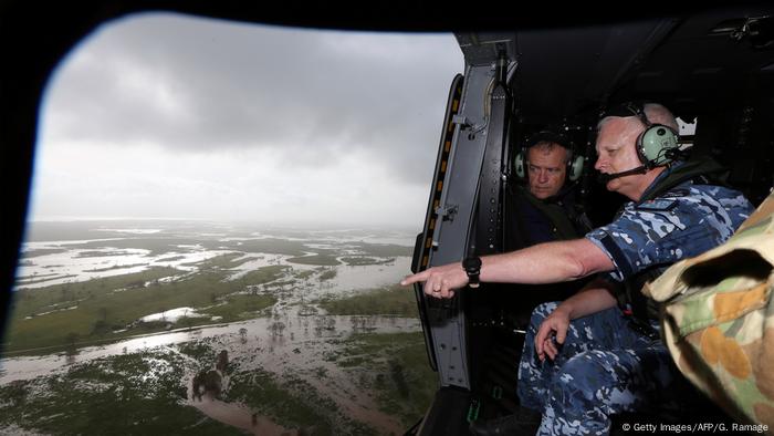 Australien Wirbelsturm Debbie Auswirkungen (Getty Images/AFP/G. Ramage)