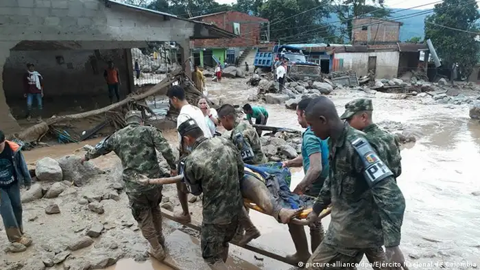 Kolumbien | Mehr als 90 Tote bei Überschwemmungen in Kolumbien