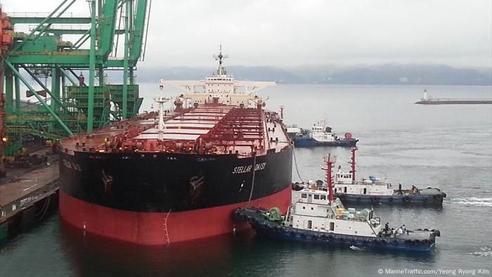 Frachter Stellar Daisy (MarineTraffic.com/Yeong Ryong Kim)