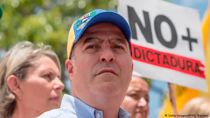 Venezuela Caracas Julio Borges (Getty Images/AFP/J. Barreto)