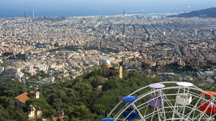 Tibidabo hill in Barcelona (picture-alliance/dpa/S. Reboredo)