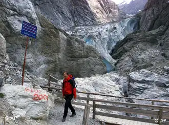 瑞士的冰川