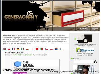 Generación Y gana el premio al Mejor Weblog en The Bobs 2008.