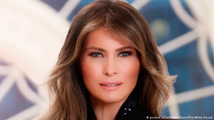 USA First Lady Melania Trump im Weißen Haus in Washington (picture-alliance/AP Photo/The White House)