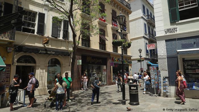 Гибралтар, в старом городе