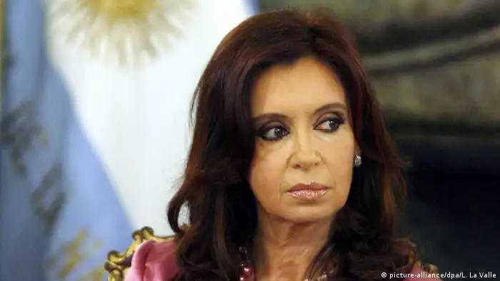 Cristina Fernandez de Kirchner ehemalige Präsidnentin Argentinien (picture-alliance/dpa/L. La Valle)