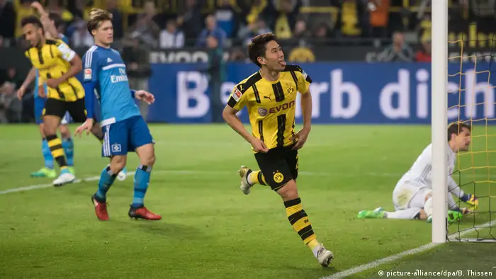 Deutschland Fußball Bundesliga - Borussia Dortmund vs. Hamburger SV (picture-alliance/dpa/B. Thissen)