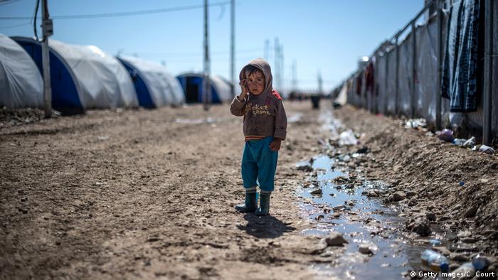 Irak Flüchtlingslager bei Mossul (Getty Images/C. Court)