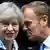 Großbritannien Theresa May & Donald Tusk